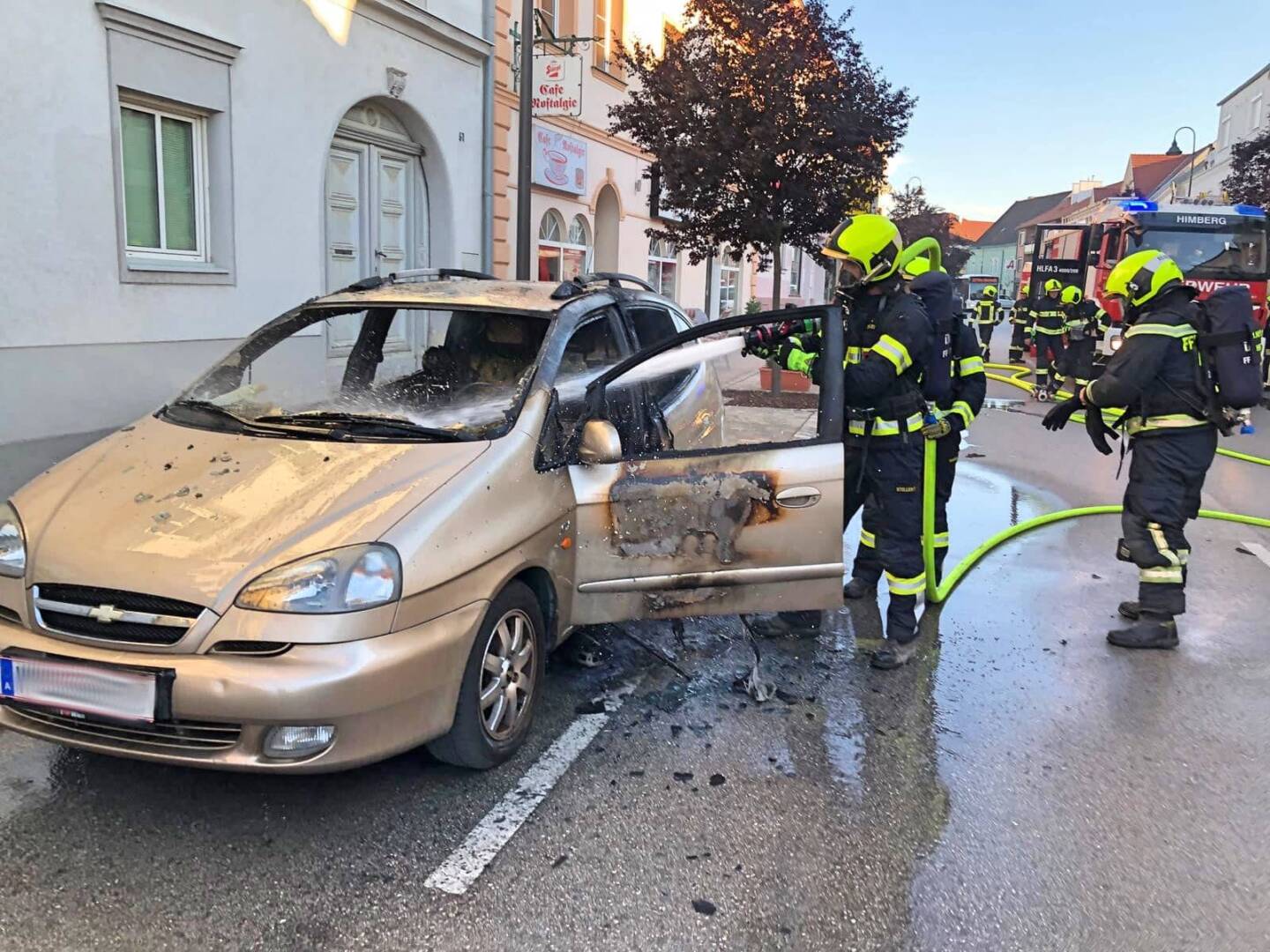 FF Himberg: Einsatzintensiver Sommertag für die Feuerwehr