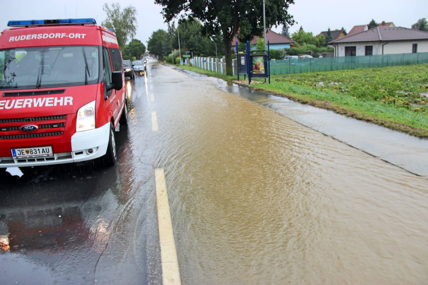 BFKDO Jennersdorf: Heftige Unwetter im Bezirk