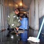 Schwere Regenfälle in Jennersdorf