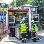 Mehrere Kilometer lange Ölspur