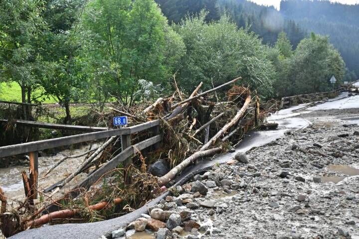 BFV Weiz: Unwettereinsätze im Bezirk Weiz