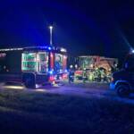 Mähdrescher-Vollbrand in letzter Sekunde verhindert