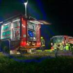 Mähdrescher-Vollbrand in letzter Sekunde verhindert