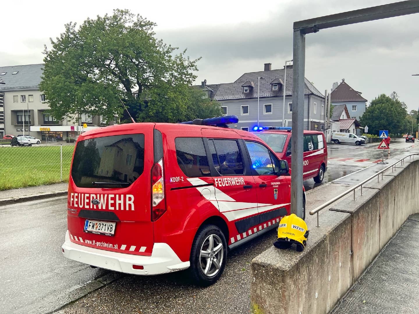 FF Puchheim: 31 Einsätze durch Gewitter mit Starkregen