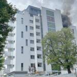 BF Wien: Brand in einem Hochhaus