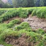 Unwettereinsätze, Hangrutschung, PKW Bergung