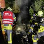 Dachstuhlbrand in Weidling