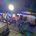 Dachstuhlbrand in Weidling
