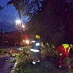 Unwettereinsätze im Bezirk