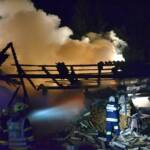 Wirtschaftsgebäudebrand in Trahütten