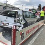 Verkehrsunfall fordert verletzte Lenkerin