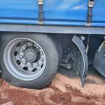 Defekter LKW auf der A23 Südosttangente