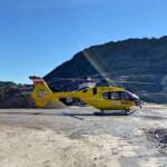 Absturz einer Baumaschine