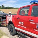 FF Stadt Haag: Verkehrsunfall im Ortsgebiet