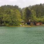 Brand einer Badehütte nach Blitzschlag