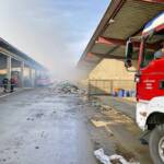 BFV Deutschlandsberg: Brand eines Restmüllhaufens