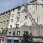 Zimmerbrand in Wien - Wieden