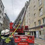 Zimmerbrand in Wien - Wieden