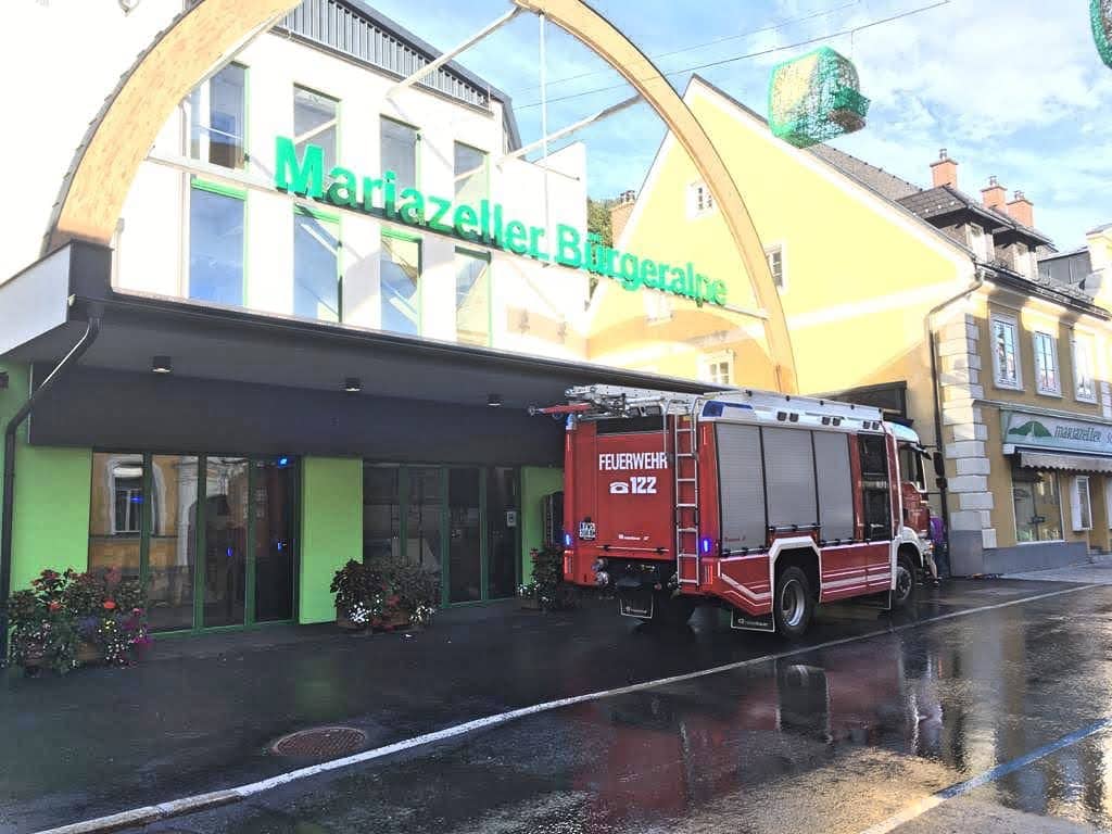 FF Mariazell Mehrere Unwettereinsätze in Mariazell