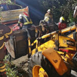 FF Bad Ischl: Übung Verkehrsunfall mit fünf Verletzten