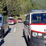 FF Mariazell: Motorradunfall auf der Niederalpl Landesstraße