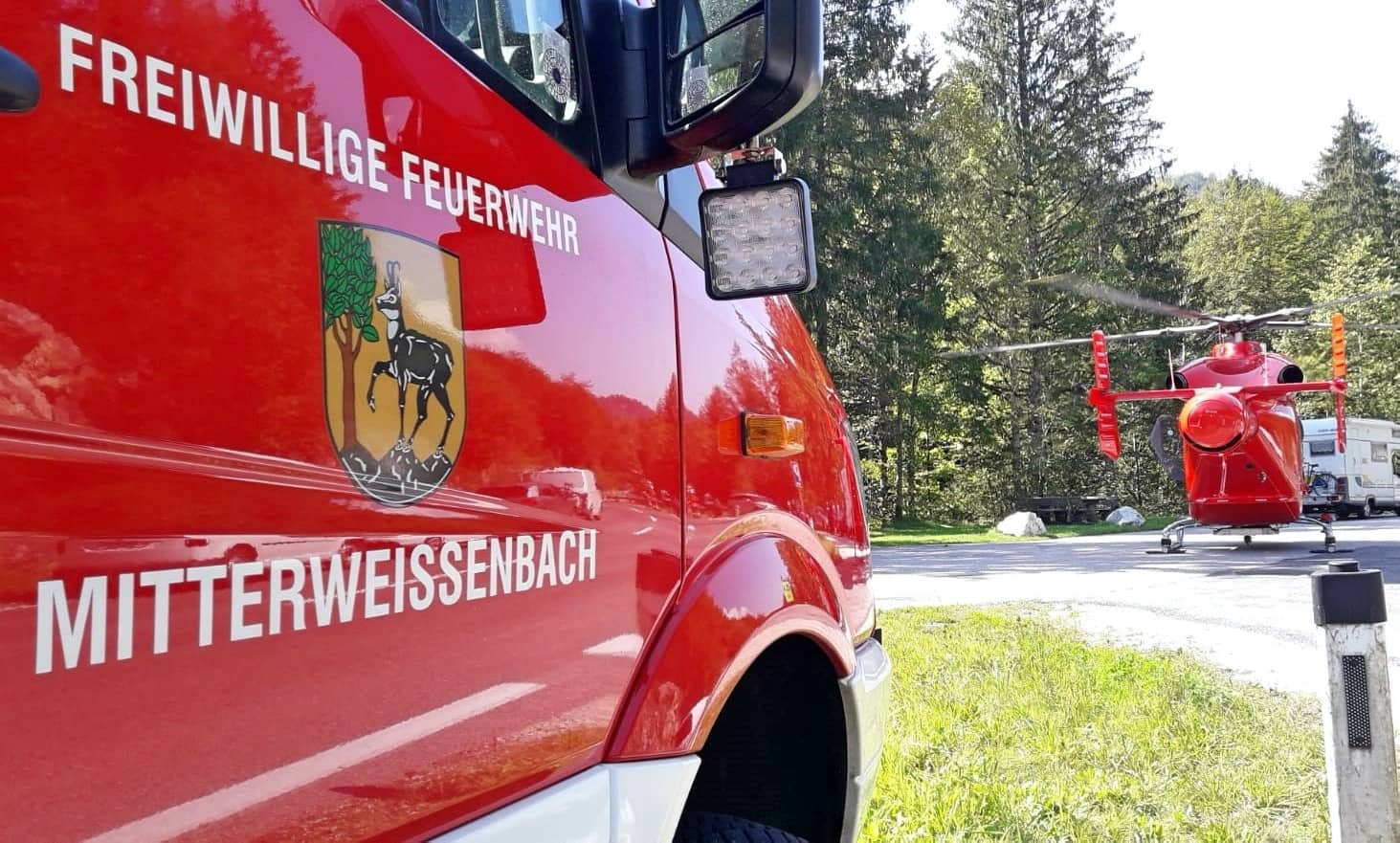FF Bad Ischl: Zwei Biker bei Unfall im Weißenbachtal getötet