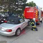 Verkehrsunfall zwischen zwei PKW