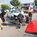 Verkehrsunfall zwischen zwei PKW