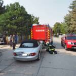 Verkehrsunfall zwischen zwei PKW