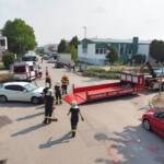 Verkehrsunfall zwischen zwei PKW