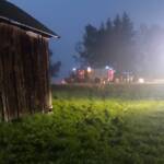 Schuppenbrand in Hauzendorf