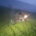 Schuppenbrand in Hauzendorf