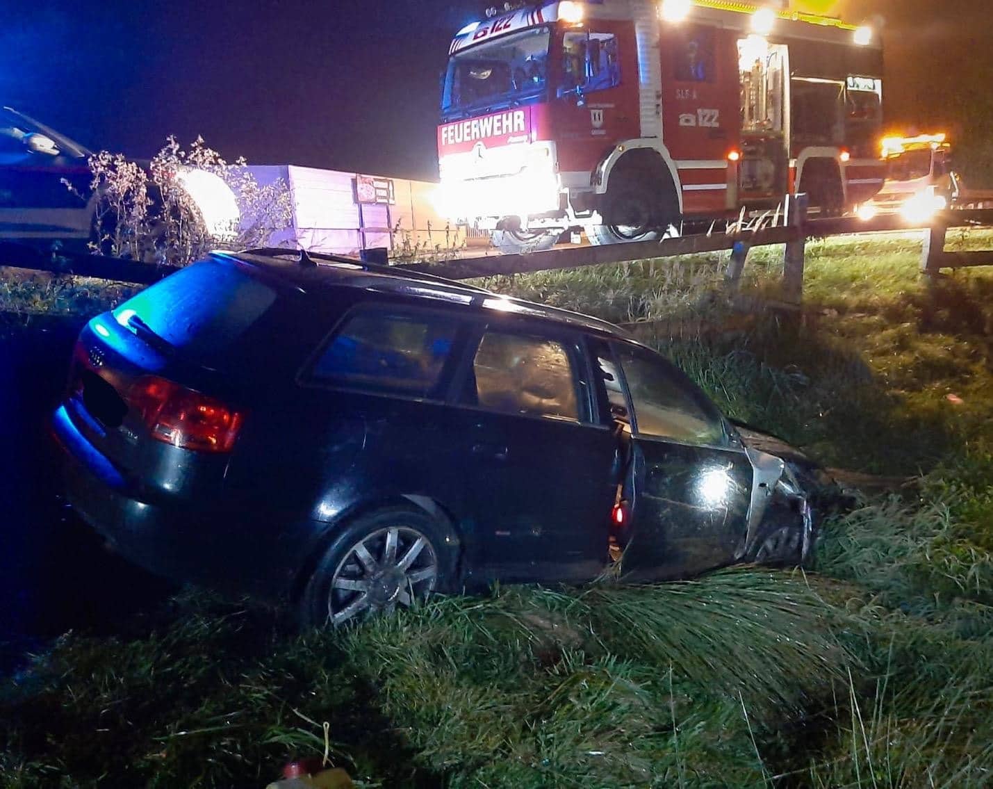 FF Gmünd: Verkehrsunfall auf der L12 Maltataler Landesstraße