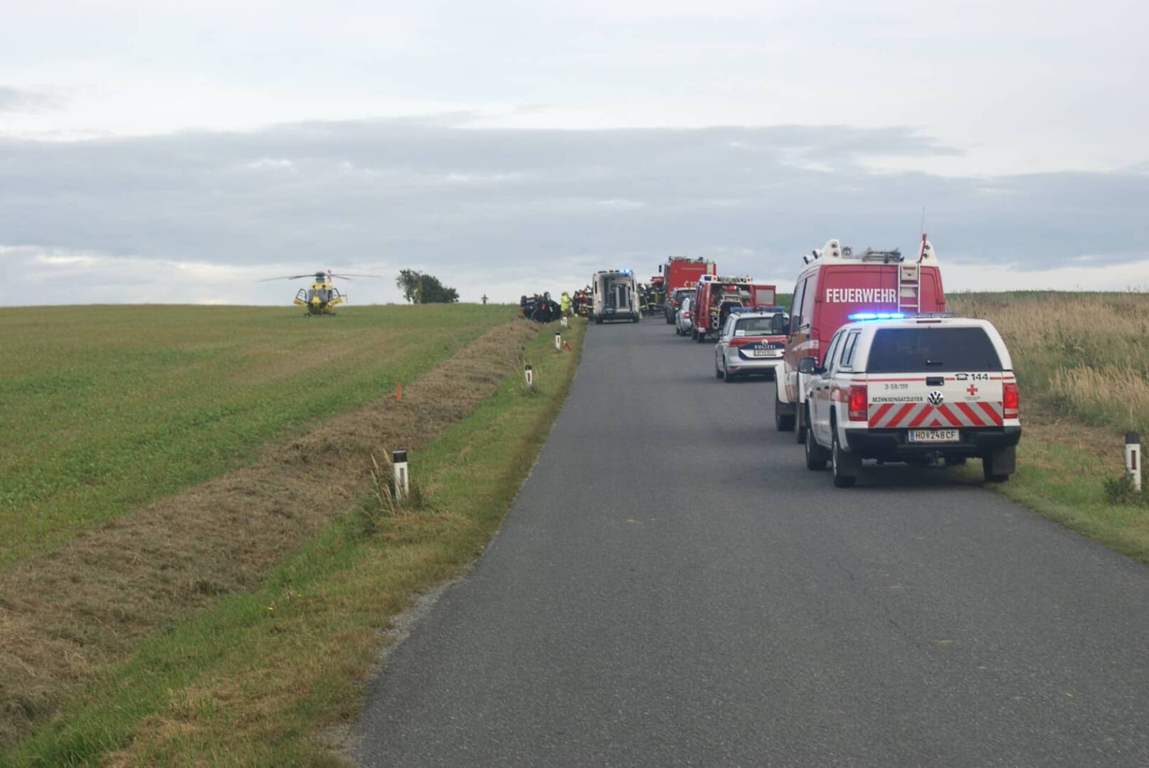BFK Waidhofen/Thaya: Schwerer Verkehrsunfall