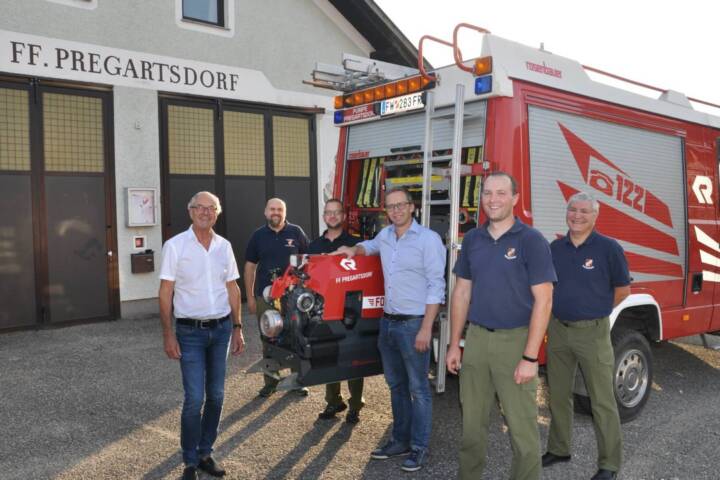 FF Pregartsdorf: Neubeschaffung Tragkraftspritze