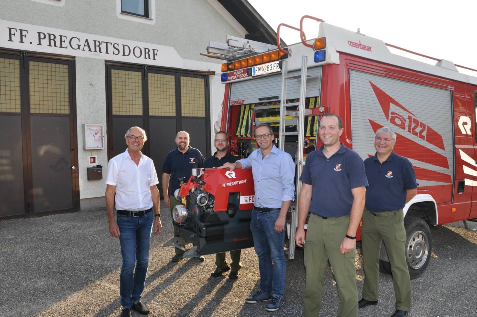 FF Pregartsdorf: Neubeschaffung Tragkraftspritze