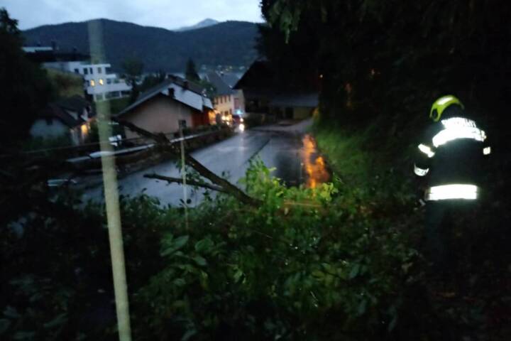 AFK Millstatt-Radenthein: Zwei Sturmeinsätze – FF Millstatt