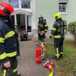 Brand in einer Küche in Ebenfurth