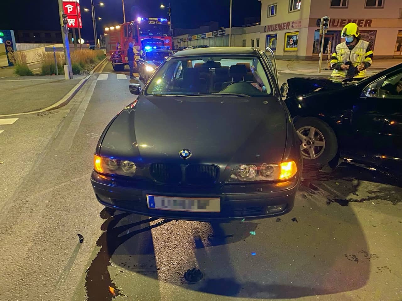 BFV Liezen: Verkehrsunfall auf der B320 Ennstal Bundesstraße