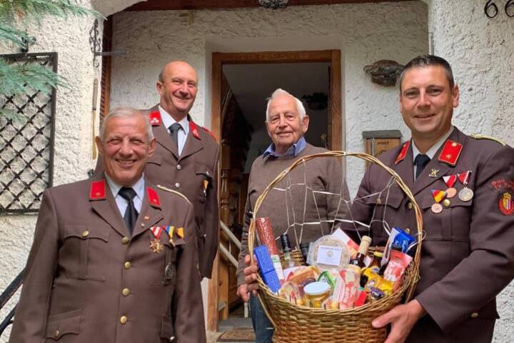 FF Bad Ischl: FM Leopold Schiendorfer ein rüstiger 80er