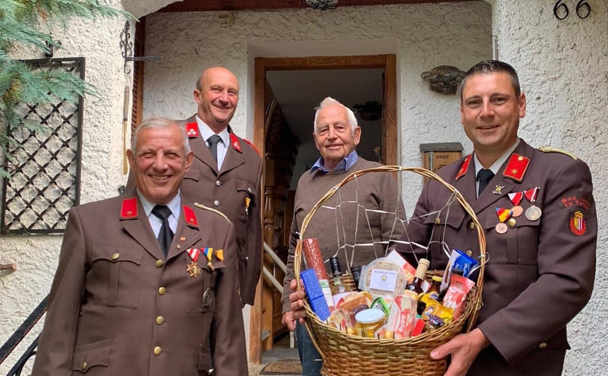 FF Bad Ischl: FM Leopold Schiendorfer ein rüstiger 80er