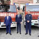 Drei Feuerwehrfahrzeuge für Sarajevo