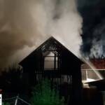 Gebäudebrand in Kroatisch Geresdorf