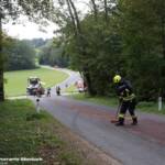FF Biberbach: Beseitigung einer Ölspur