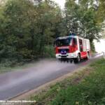 Beseitigung einer Ölspur