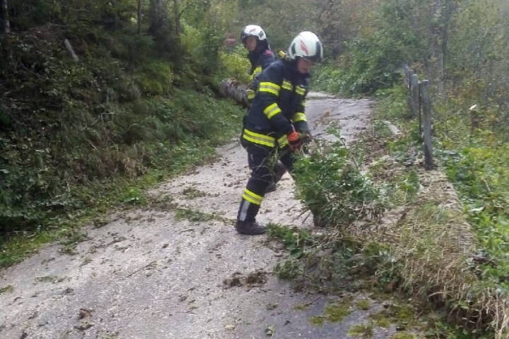 FF Bad Ischl: Sturmeinsätze in Perneck
