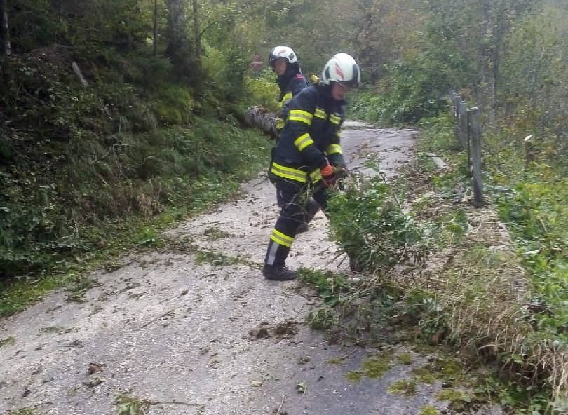 FF Bad Ischl: Sturmeinsätze in Perneck