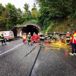 Verkehrsunfall bei der Rheintalautobahn
