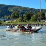 FF Klosterneuburg: Ausbildungsprüfung Feuerwehrboote Bronze