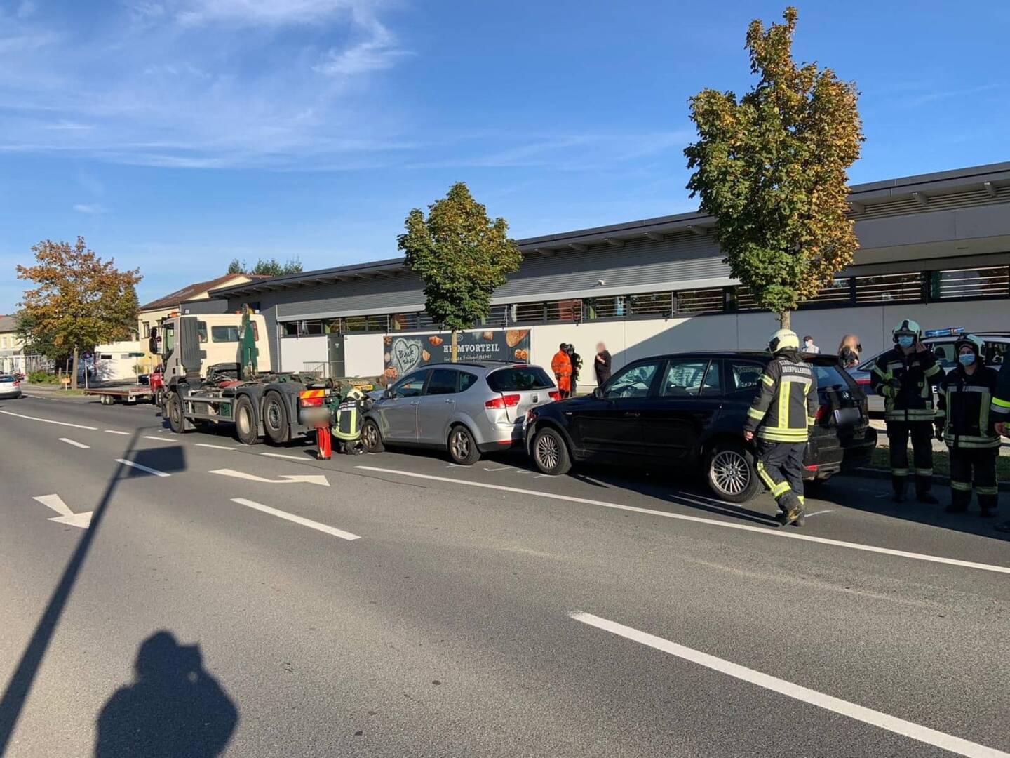 FF Oberpullendorf: Verkehrsunfall mit verletzter Person